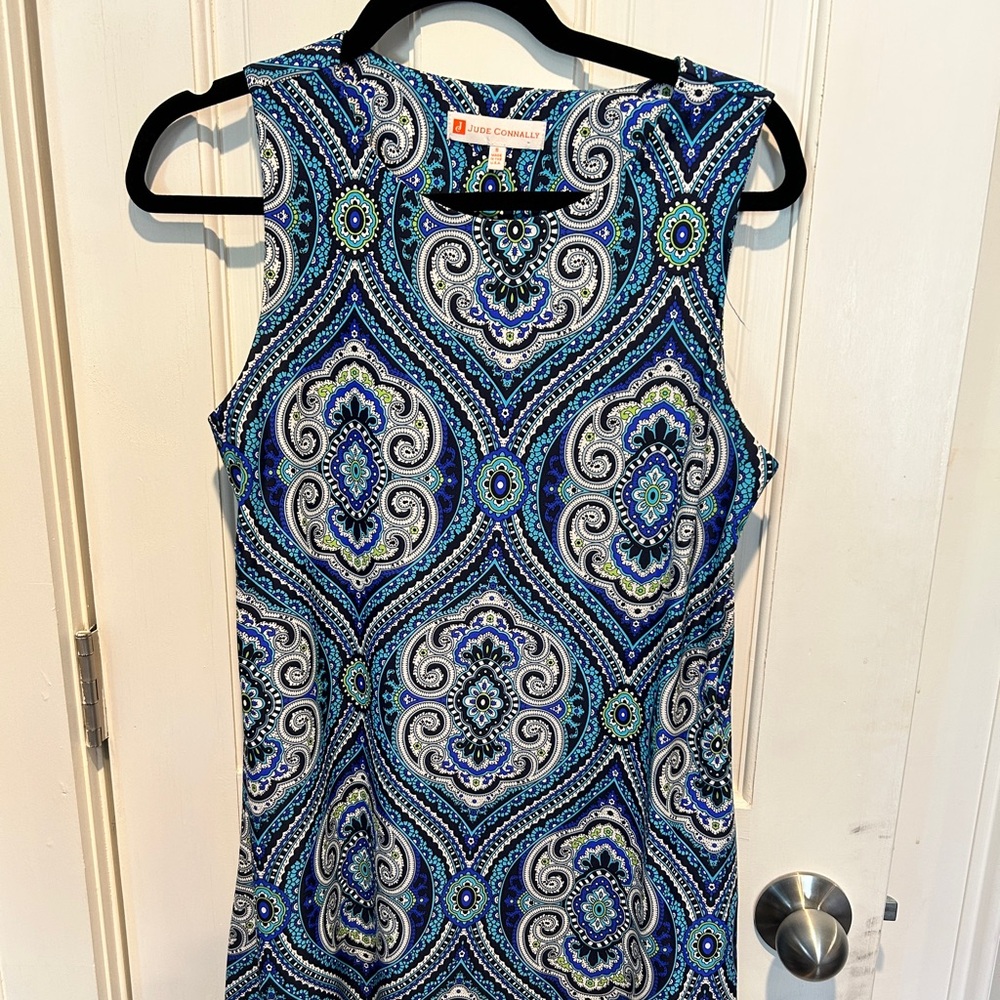 Jude Connally Sleeveless Shift Dress | Preppy Chic | EUC | Sz S - Picture 5 of 6